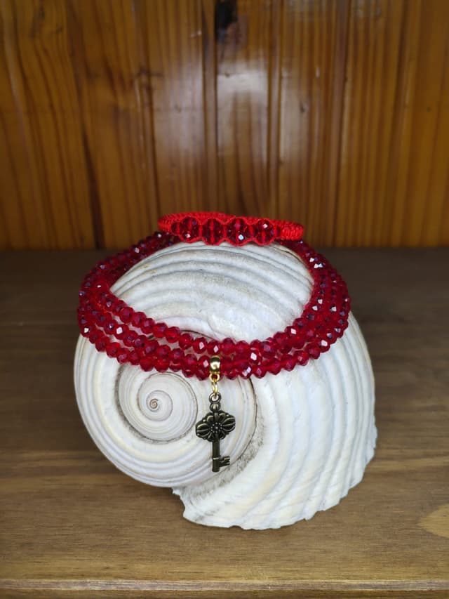 thumbnail of Guía de cristales de 6mm Bara + Pulsera