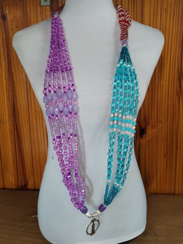 thumbnail of Imperial Xapana con pasajes de Oyá y Iemanja dije en alpaca
